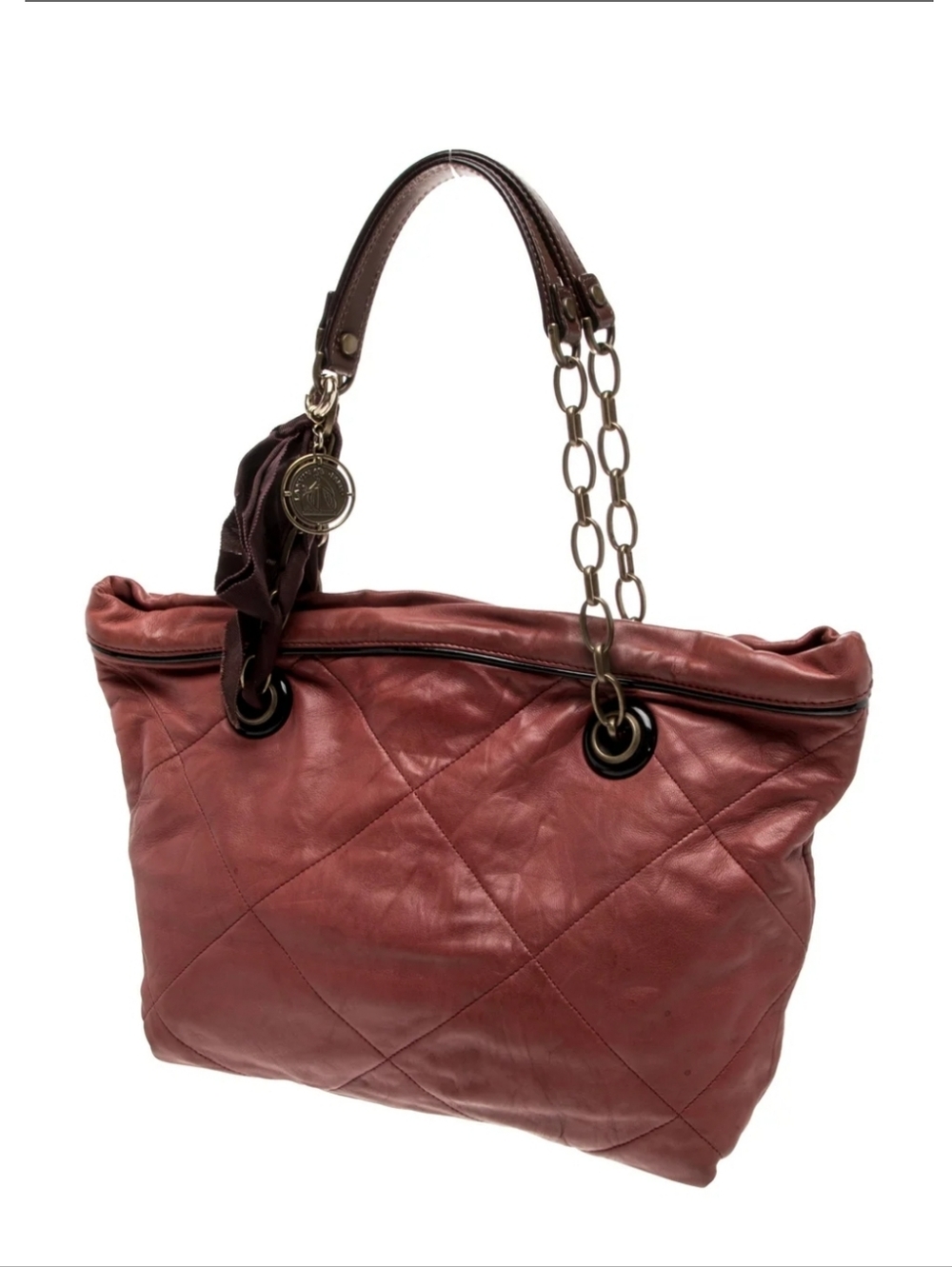 Lanvin Authentic Leather Top Handle Bag - Picture 3 of 5